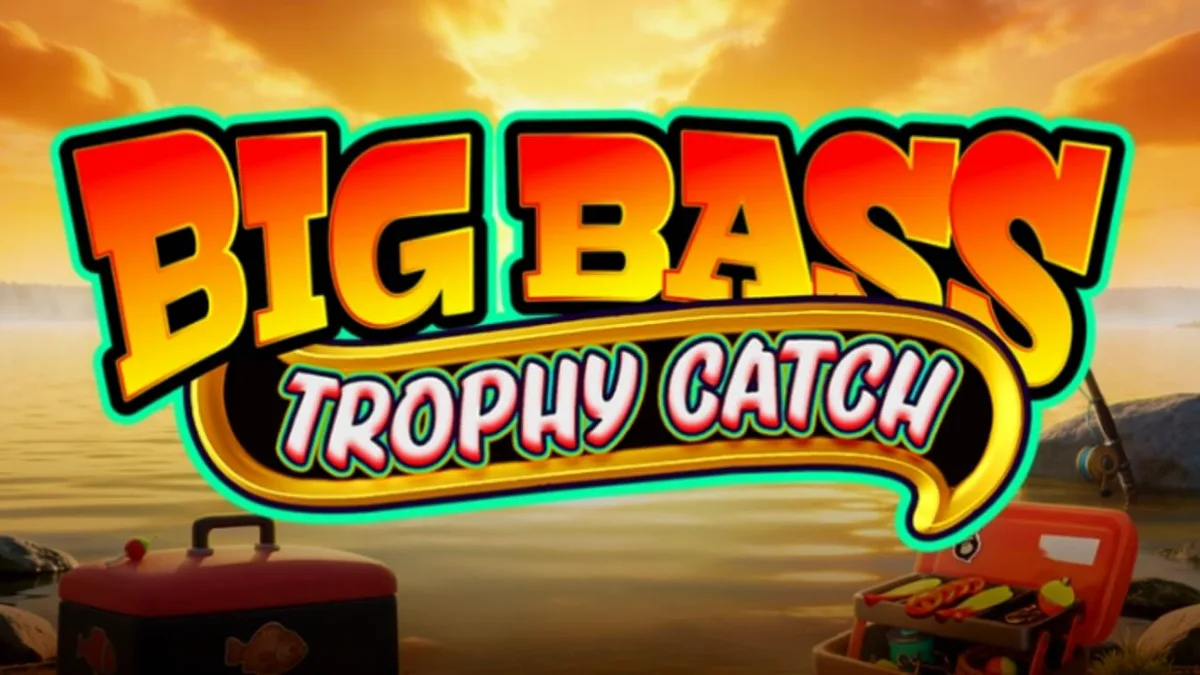 Tampilan visual slot Big Bass Trophy Catch dengan tema memancing.
