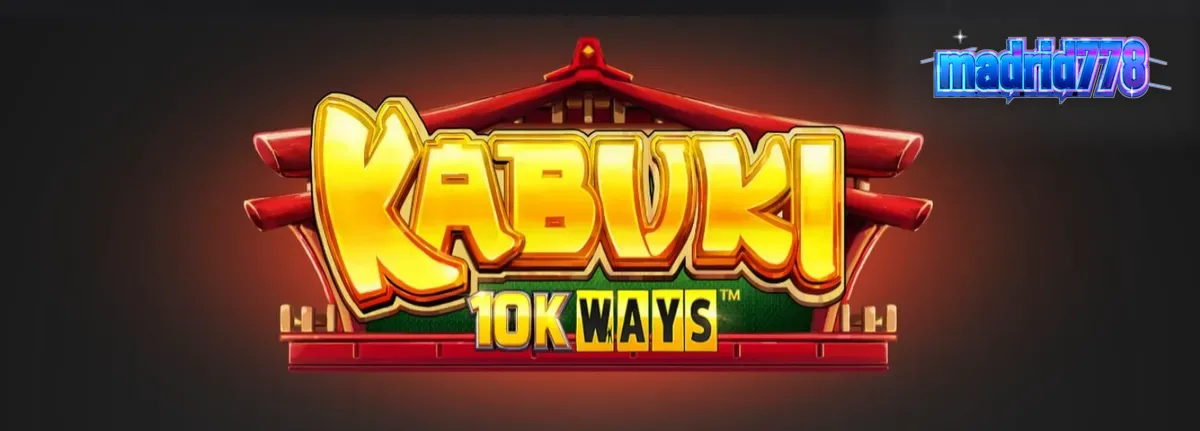 Tampilan visual slot Kabuki 10k Ways dengan tema teater Jepang